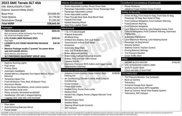 2023 GMC Terrain AWD SLT