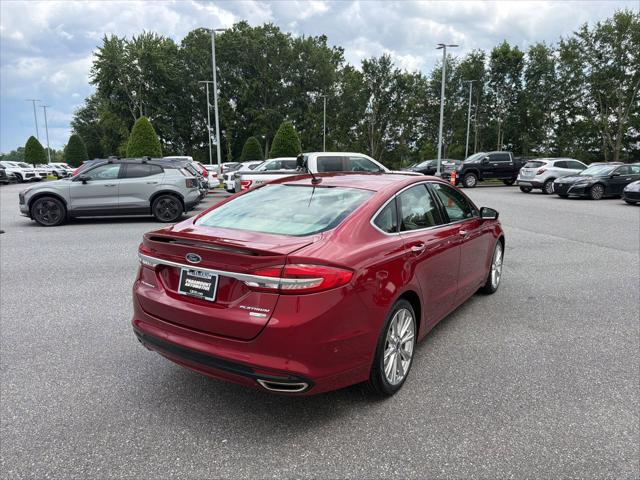 2018 Ford Fusion Platinum
