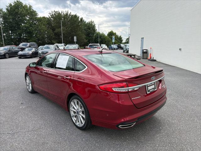 2018 Ford Fusion Platinum