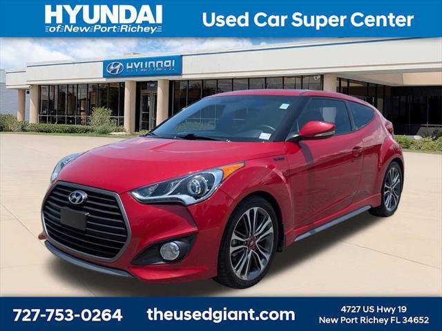 2016 Hyundai Veloster Turbo for sale in NEW PORT RICHEY, FL