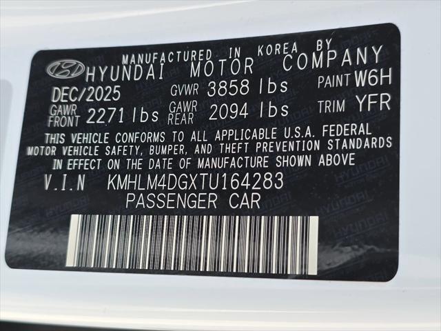 2026 Hyundai Elantra SEL Sport