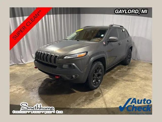 2018 Jeep Cherokee Trailhawk 4x4 for sale in gaylord, MI