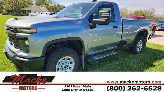 2025 Chevrolet Silverado 3500HD 4WD Regular Cab Long Bed Work Truck for sale in Lake City, IA