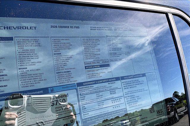 2026 Chevrolet Equinox FWD RS