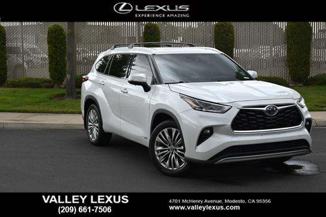 2023 Toyota Highlander Hybrid Platinum for sale in Modesto, CA