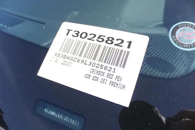 2020 Subaru Legacy Premium
