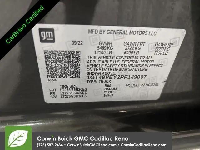 2023 GMC Sierra 3500HD 4WD Crew Cab Standard Bed AT4