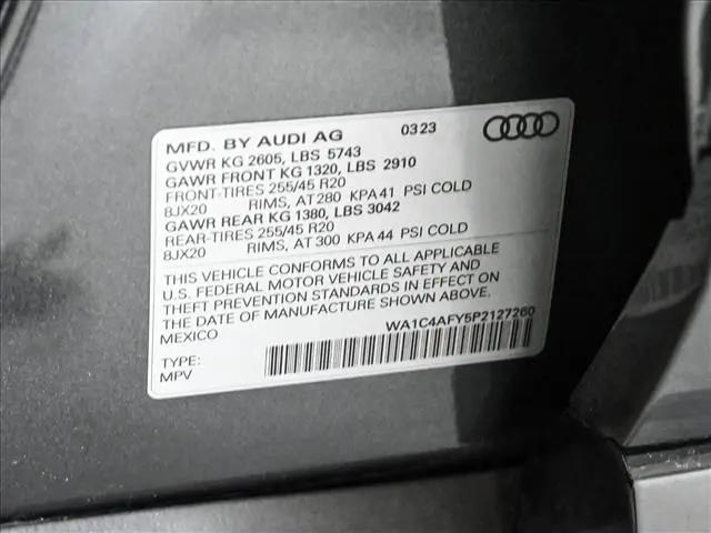 2023 Audi SQ5 Prestige TFSI quattro Tiptronic