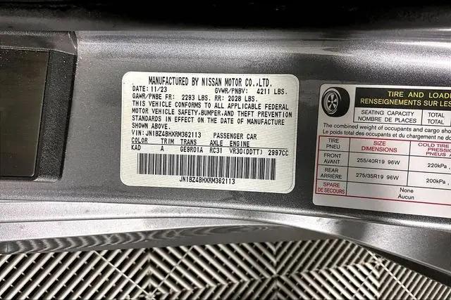 2024 Nissan Z Performance Auto
