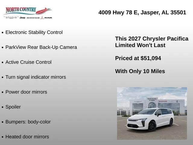 2027 Chrysler Pacifica Limited