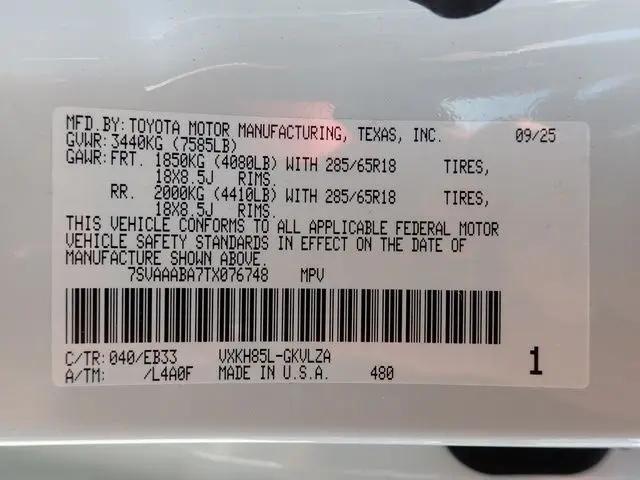 2026 Toyota Sequoia TRD Pro