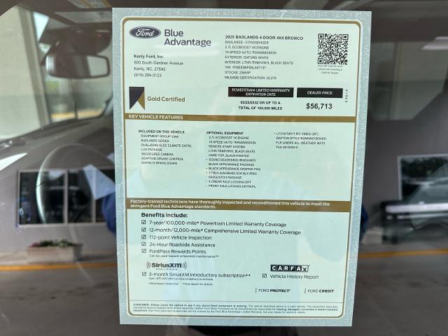 2025 Ford Bronco Badlands