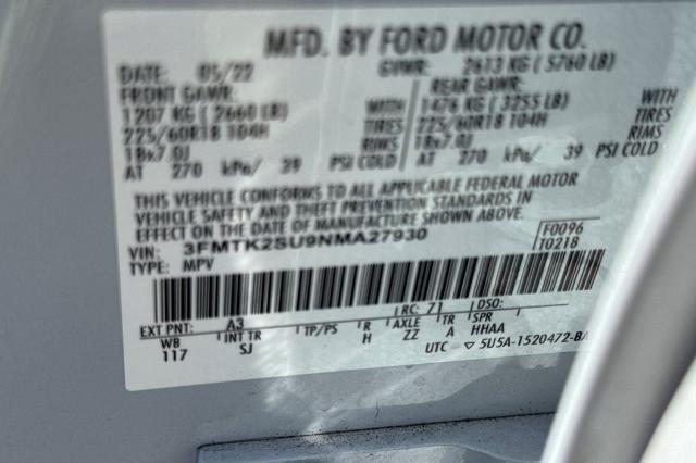 2022 Ford Mustang Mach-E California Route 1