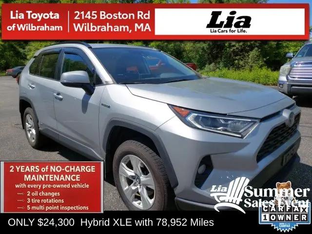 2019 Toyota RAV4 Hybrid XLE for sale in Wilbraham, MA