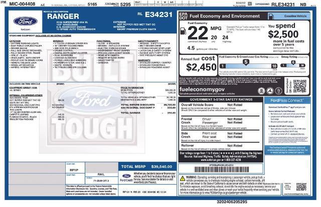 2024 Ford Ranger XL