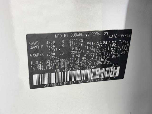 2022 Subaru Outback Premium