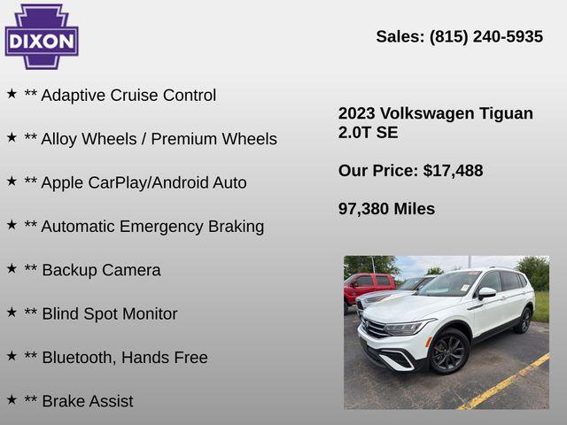 2023 Volkswagen Tiguan 2.0T SE