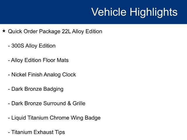 2016 Chrysler 300 300S Alloy Edition