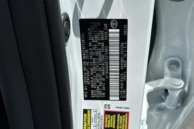 2026 Toyota Camry SE