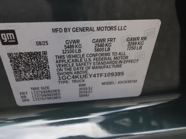 2026 Chevrolet Silverado 3500HD Crew Cab, Standard Bed, LTZ, 4WD