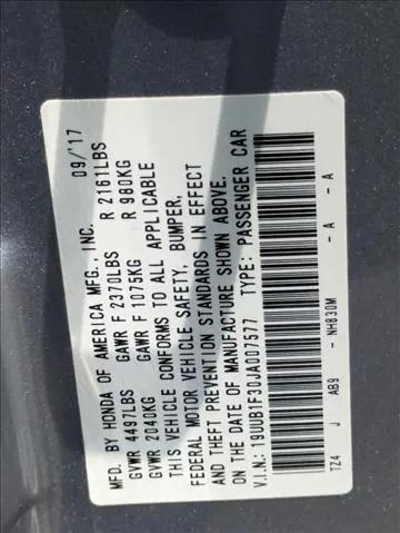 2018 Acura TLX Base