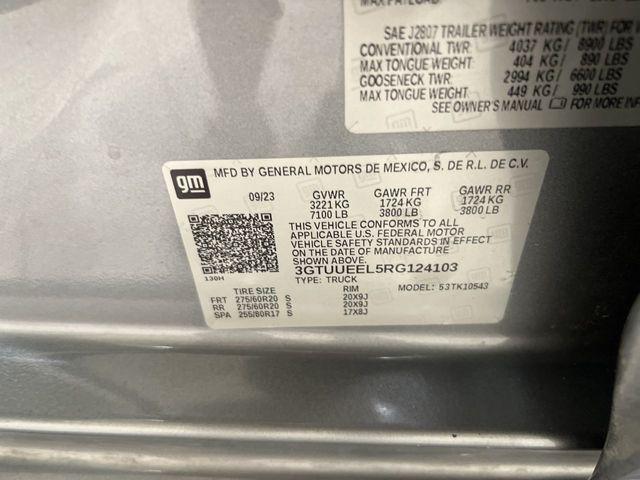 2024 GMC Sierra 1500 4WD Crew Cab Short Box AT4