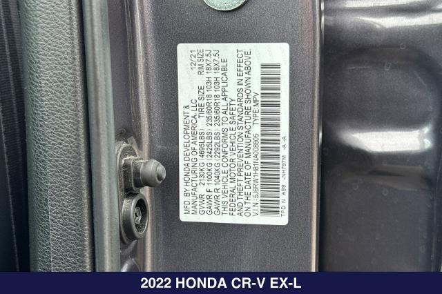 2022 Honda CR-V 2WD EX-L