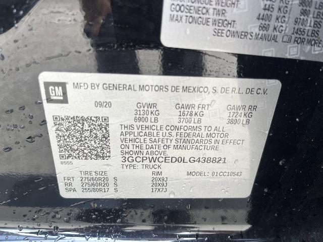 2020 Chevrolet Silverado 1500 2WD Crew Cab Short Bed LT