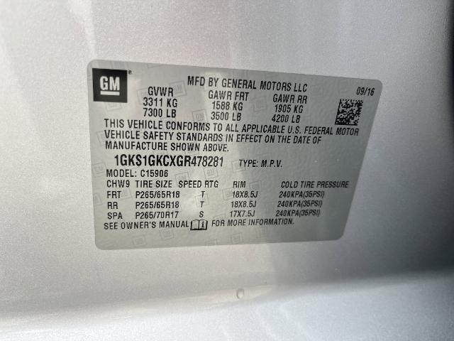 2016 GMC Yukon XL SLT