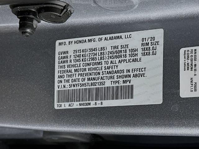 2020 Honda Pilot 2WD EX-L