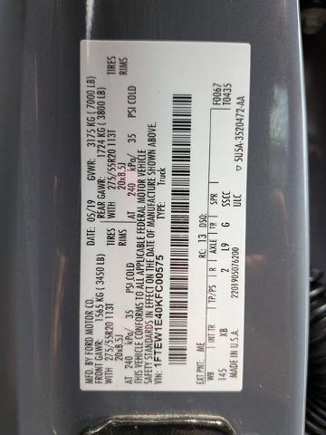 2019 Ford F-150 XLT