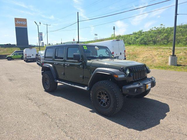 2022 Jeep Wrangler Unlimited Willys 4x4 2022 Jeep Wrangler Unlimited Willys 4x4