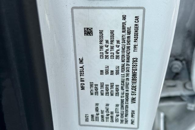 2021 Tesla Model 3 Long Range