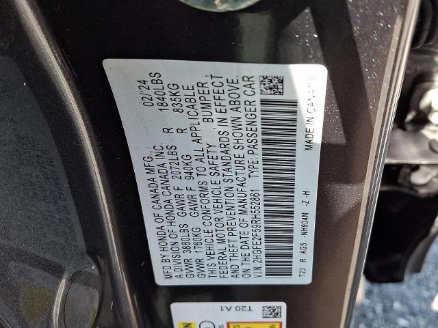 2024 Honda Civic Sport