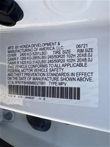 2021 Honda Passport AWD EX-L