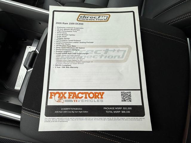 2026 Ram 1500 Big Horn Crew Cab 4x4 57 Box