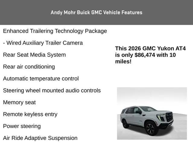 2026 GMC Yukon 4WD AT4