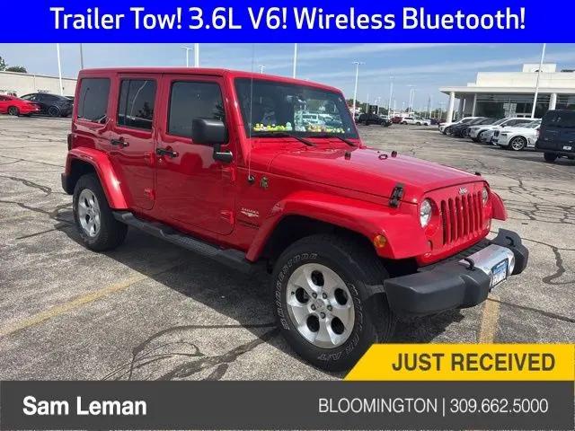 2014 Jeep Wrangler Unlimited Sahara for sale in Bloomington, IL