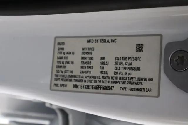 2023 Tesla Model 3 Rear-Wheel Drive