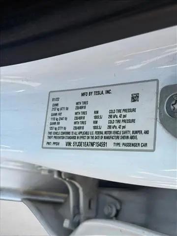 2022 Tesla Model 3 Rear-Wheel Drive