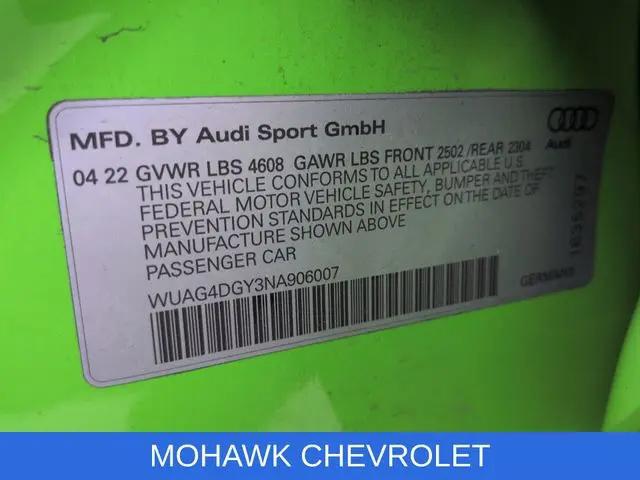 2022 Audi RS 3 Sedan TFSI quattro S tronic