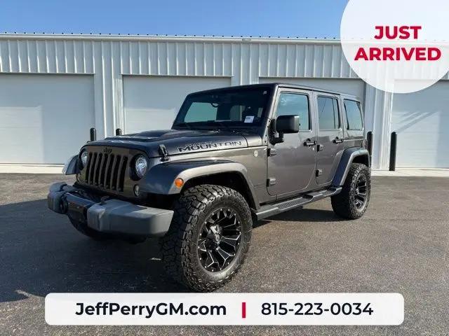 2017 Jeep Wrangler Unlimited Smoky Mountain 4x4 for sale in Peru, IL