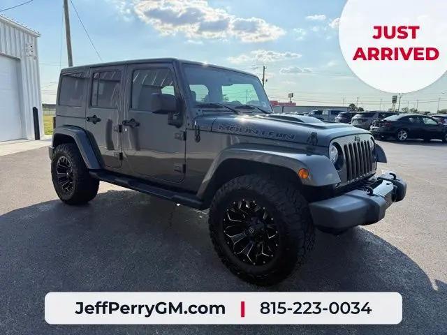 2017 Jeep Wrangler Unlimited Smoky Mountain 4x4