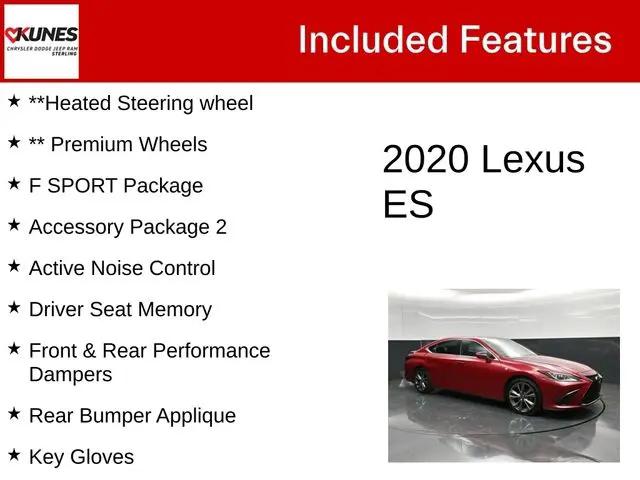 2020 Lexus ES 350 F SPORT