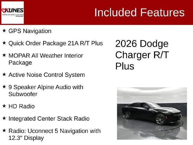 2026 Dodge Charger R/T Plus 4-Door AWD