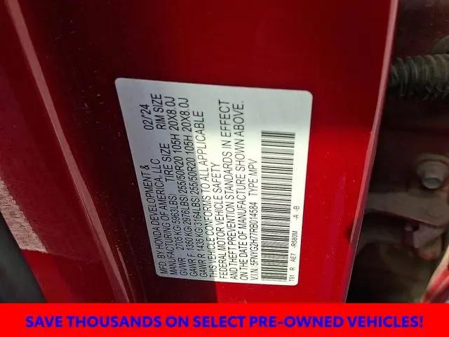 2024 Honda Pilot Touring