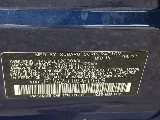 2021 Subaru WRX STI STI