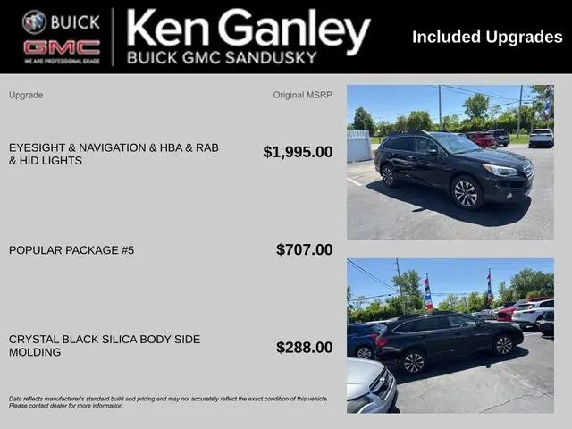 2017 Subaru Outback 2.5i Limited