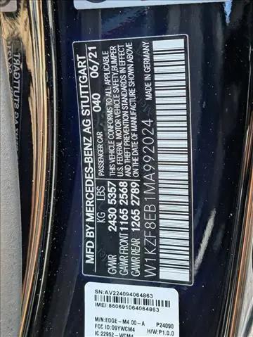 2021 Mercedes-Benz E 350 4MATIC