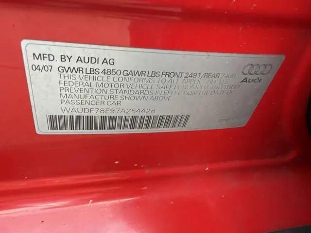 2007 Audi A4 2.0T